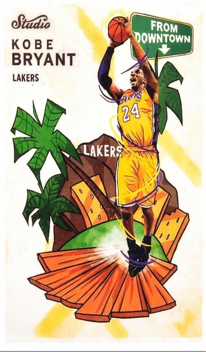 Kobe Bryant 2016 panini