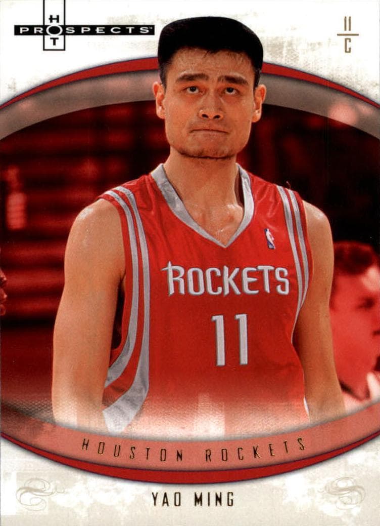 Yao Ming 2007 fleer Hot Prospects