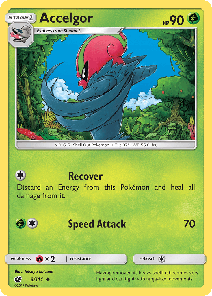 Accelgor 2017 Pokemon Crimson Invasion
