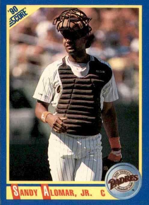 Sandy Alomar, Jr. 1990 panini Score