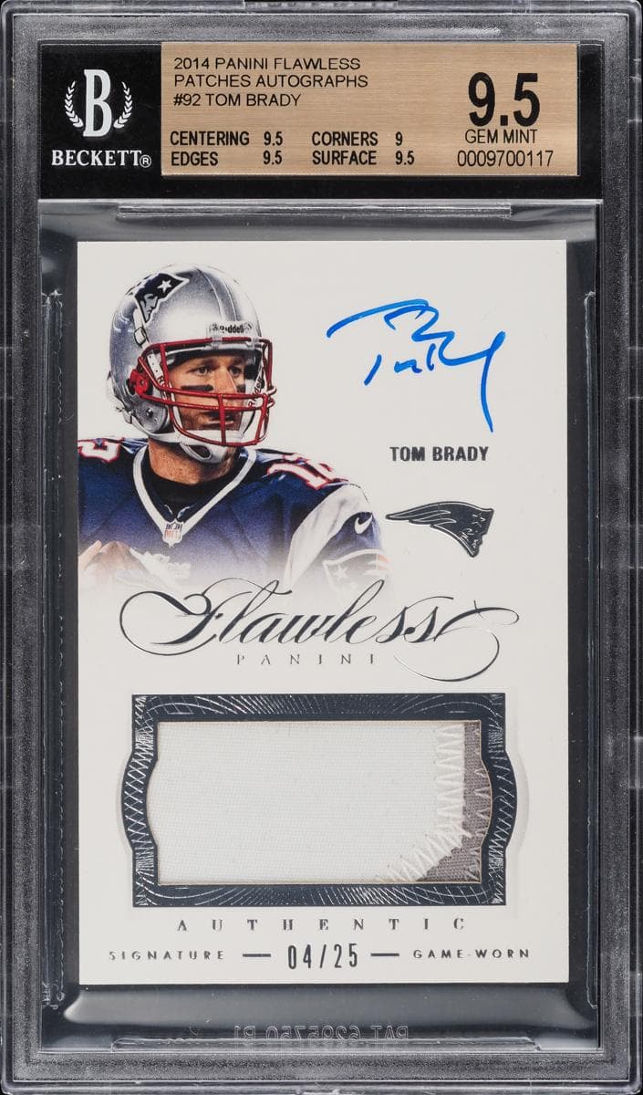 Tom Brady 2014 panini