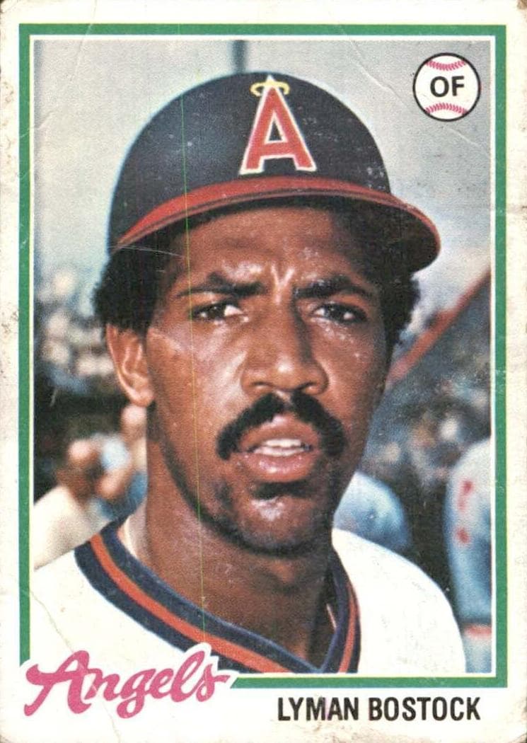 Lyman Bostock 1978 topps Topps