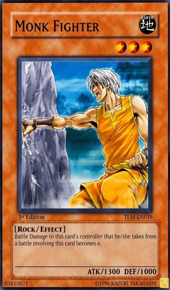 Monk Fighter 2005 Yu-Gi-Oh! The Lost Millennium