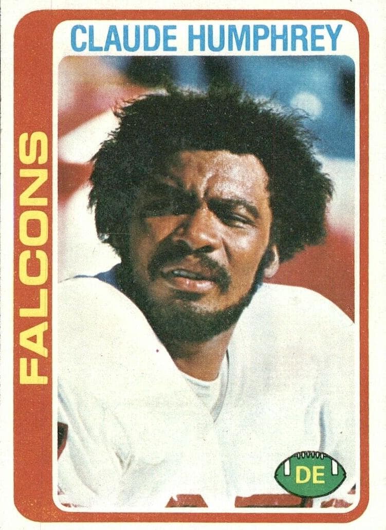 Claude Humphrey 1978 topps Topps