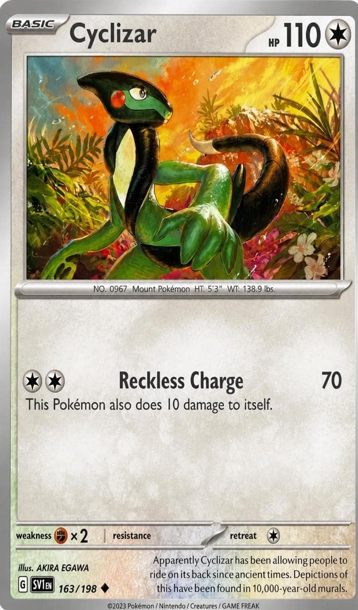 Cyclizar trading card