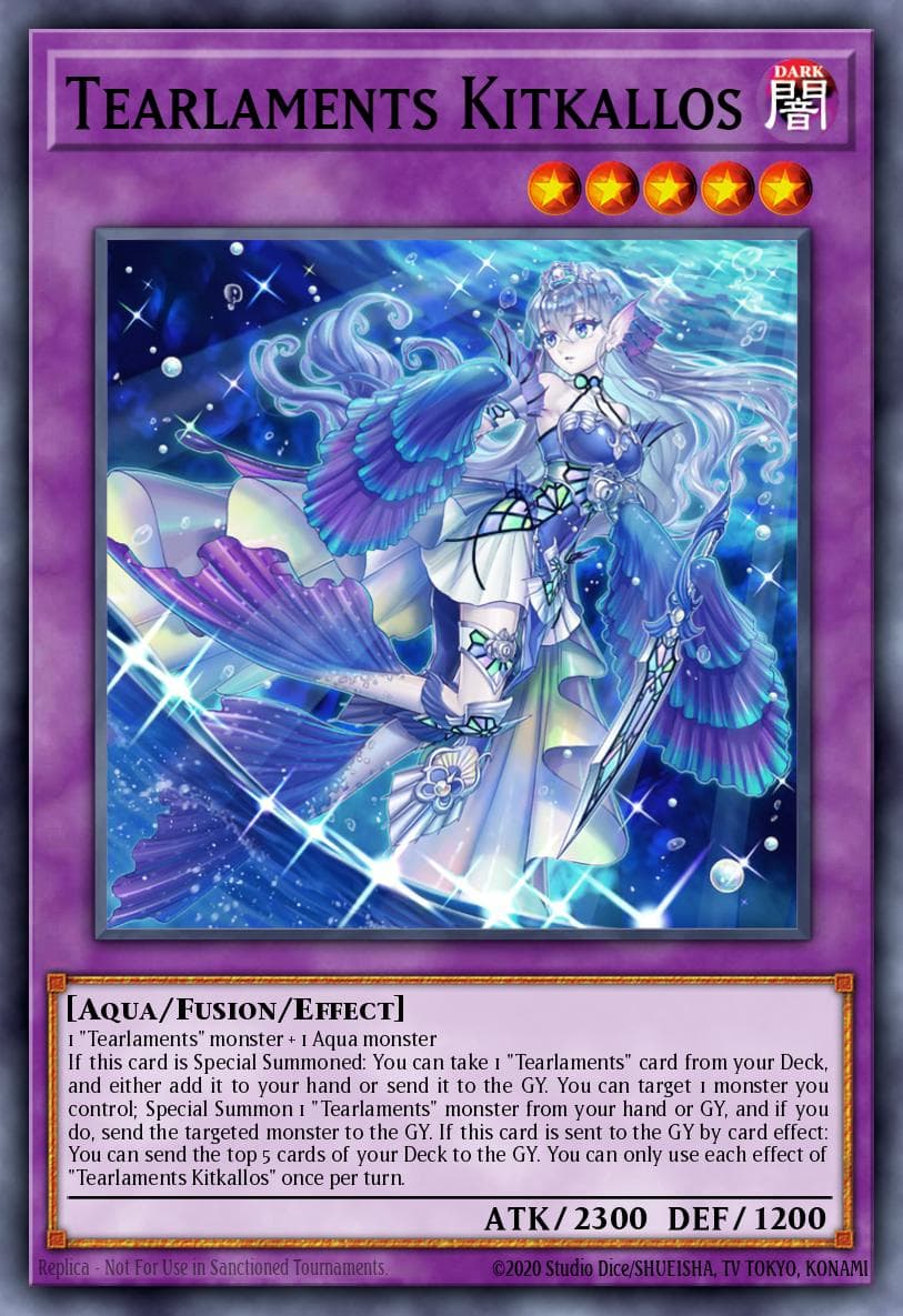 Tearlaments Kitkallos 2022 Yu-Gi-Oh! Power Of The Elements