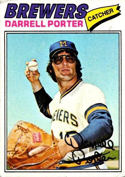 Darrell Porter 1977 topps Topps