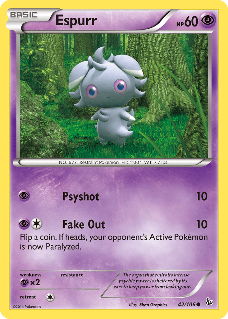 Espurr 2014 Pokemon Flashfire