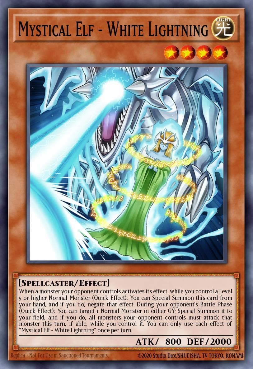 Mystical Elf - White Lightning 2022 Yu-Gi-Oh! Legendary Duelists: Season 3