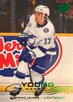 Dominic James trading card