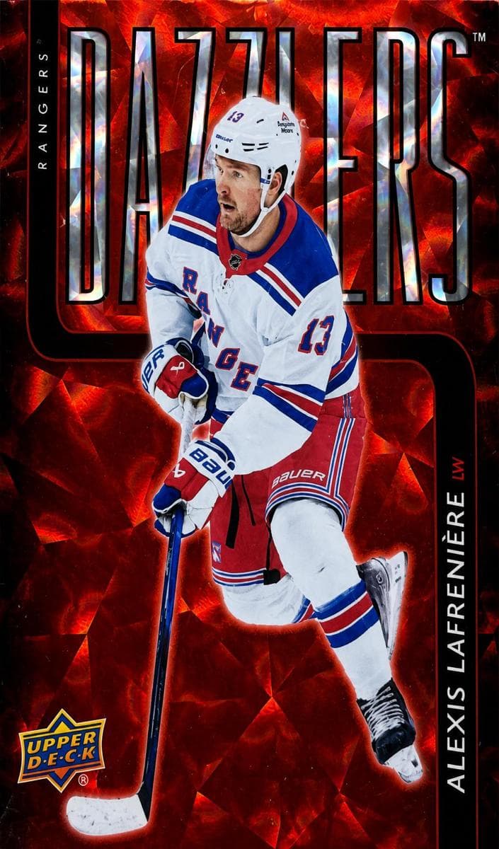 Alexis Lafreniere 2025 upper-deck Upper Deck