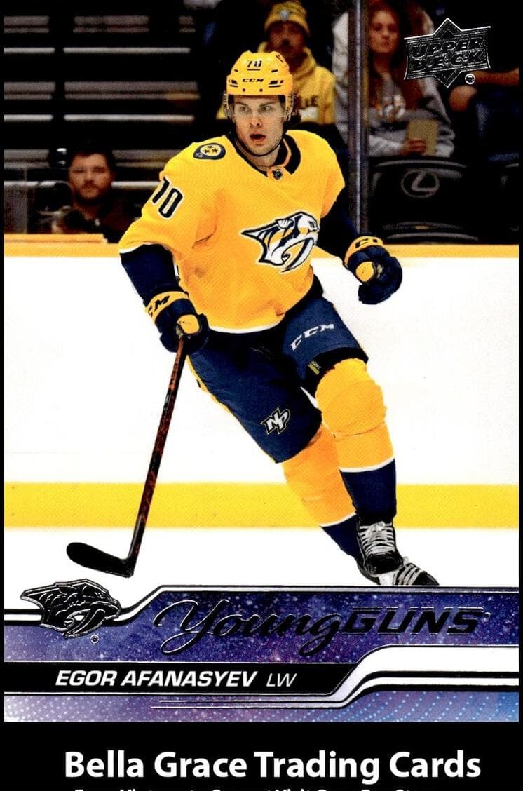 Egor Afanasyev trading card