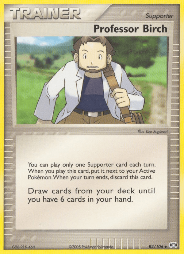 Professor Birch 2003 Pokemon