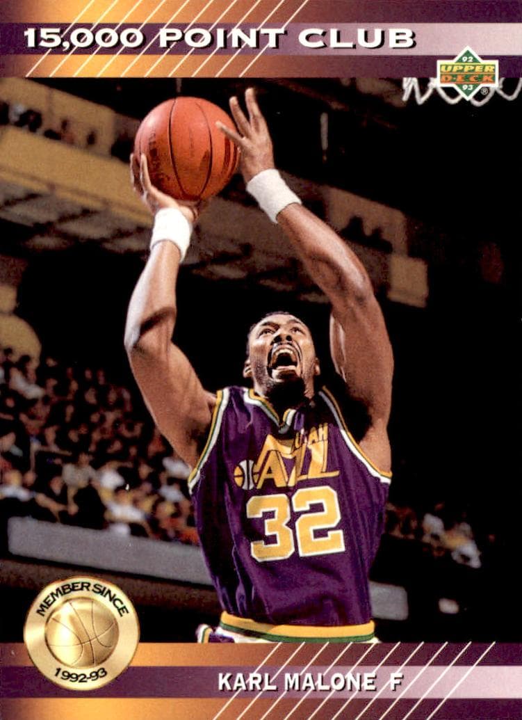 Karl Malone 1992 upper-deck Upper Deck