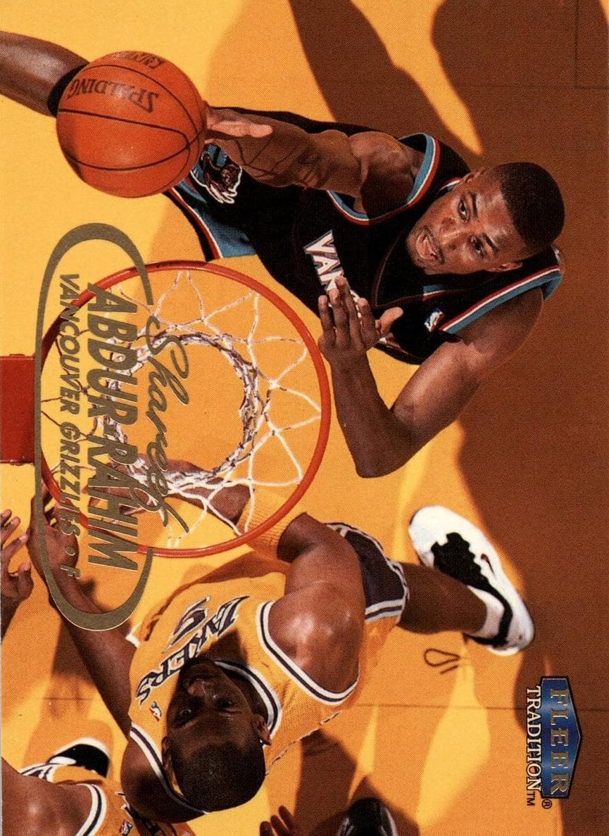 Shareef Abdur-Rahim 1998 fleer