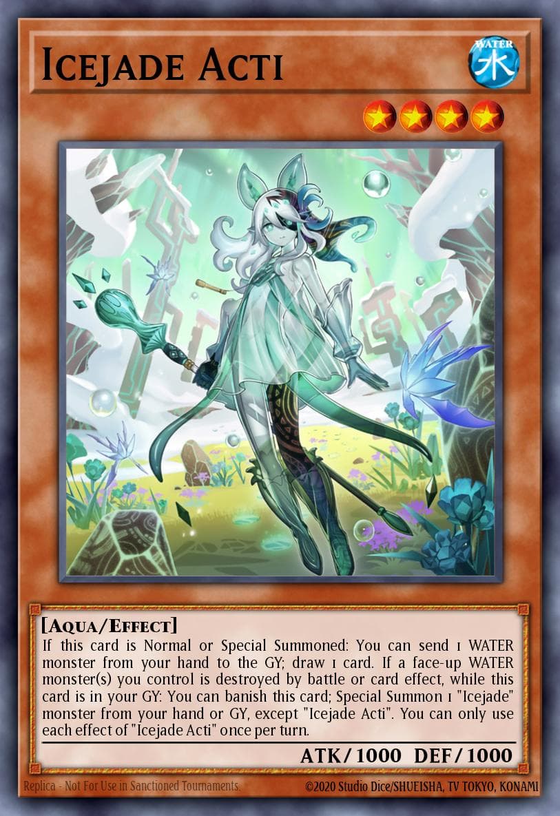 Icejade Acti 2021 Yu-Gi-Oh! Japanese Burst of Destiny