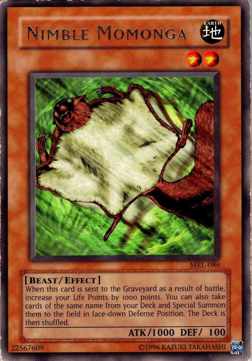Nimble Momonga 2002 Yu-Gi-Oh! Magic Ruler
