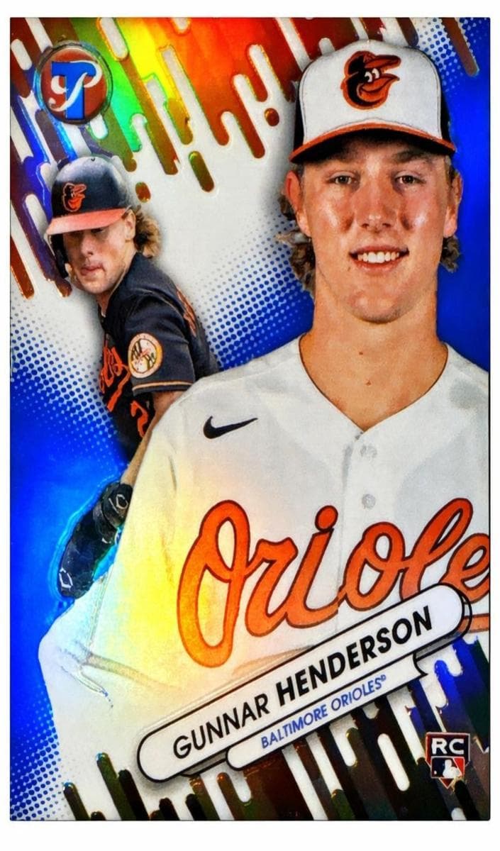 Gunnar Henderson 2023 topps Topps Pristine