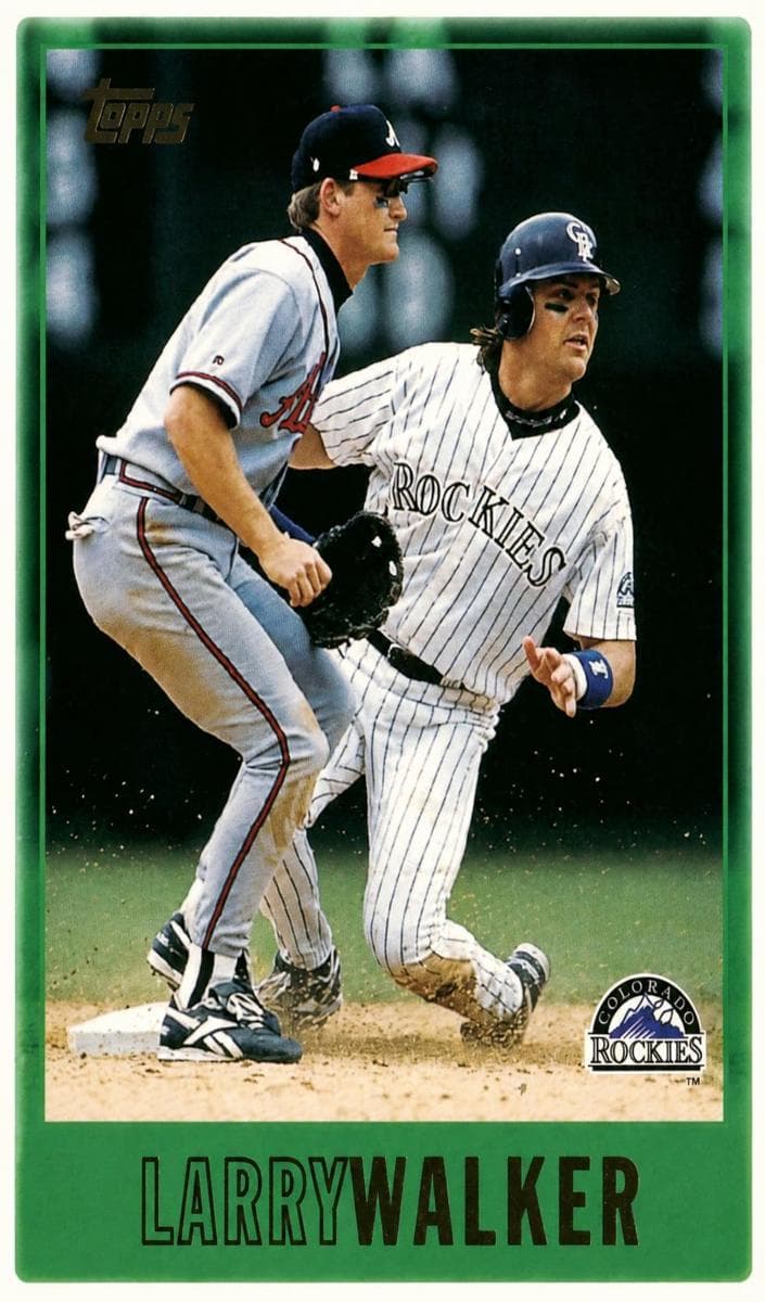 Larry Walker 1997 topps Topps