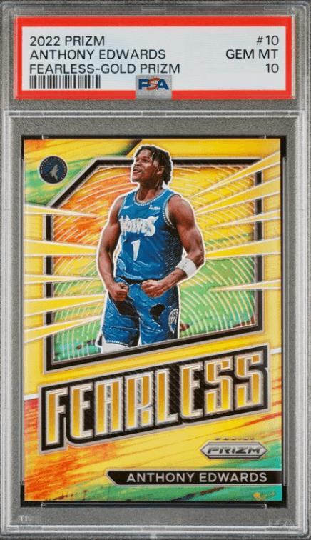Anthony Edwards 2022 panini