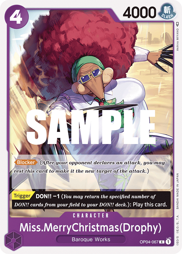 Miss.MerryChristmas Drophy 2023 One Piece Kingdoms of Intrigue