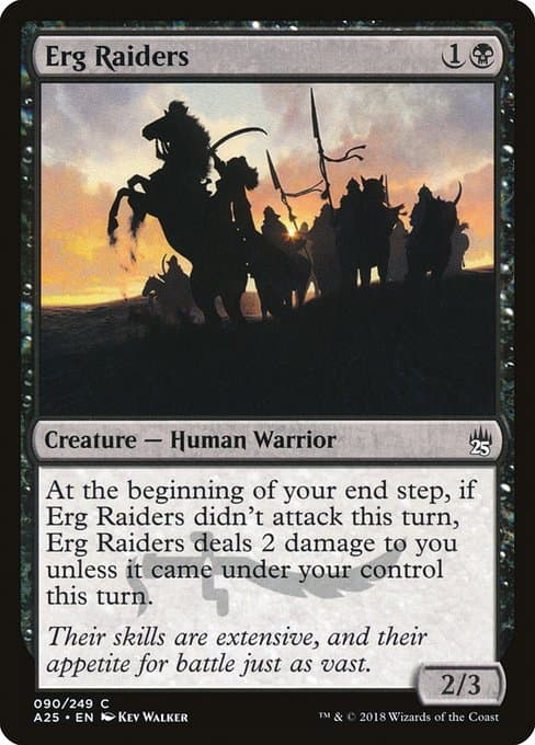 Erg Raiders 1994 Magic: The Gathering Revised