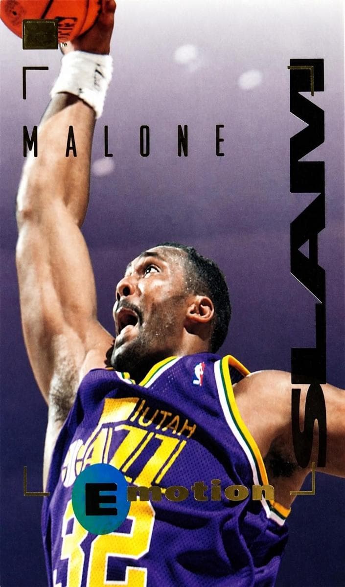 Karl Malone 1994 skybox Emotion