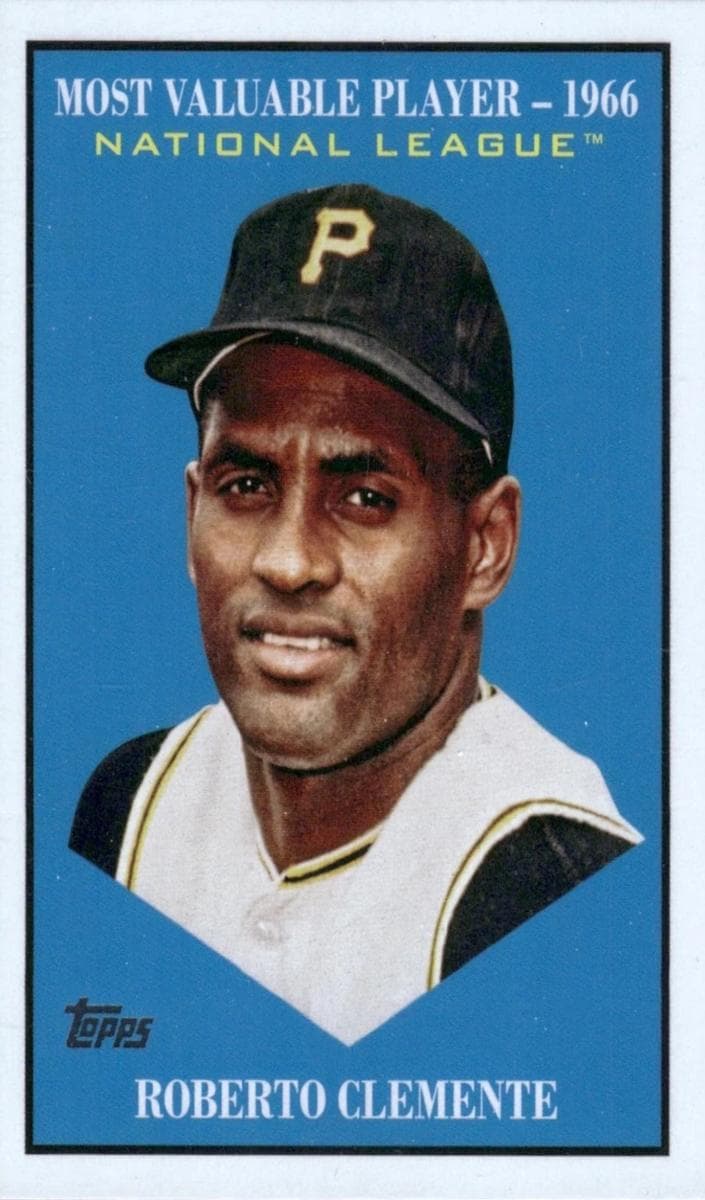 Roberto Clemente 2025 topps Update Most Valuable