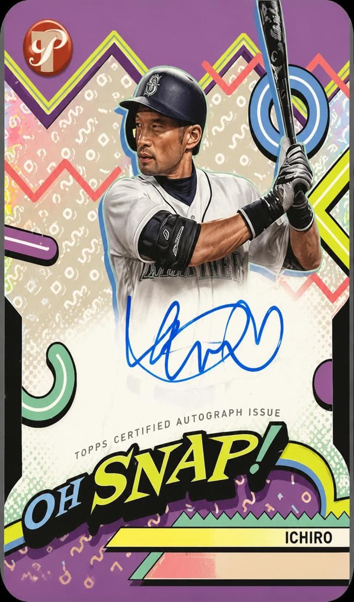 Ichiro 2024 topps Topps Pristine