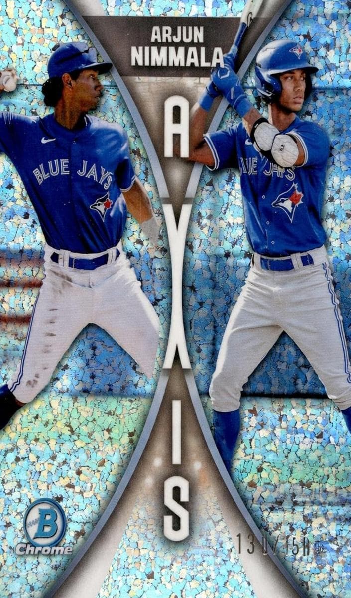 Arjun Nimmala 2025 bowman Bowman Draft Chrome