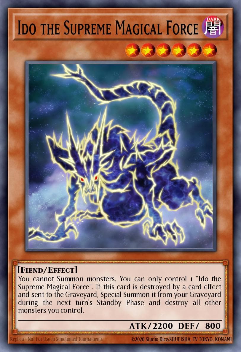 Ido the Supreme Magical Force 2009 Yu-Gi-Oh! Crimson Crisis