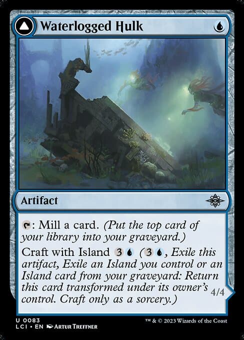 Waterlogged Hulk // Watertight Gondola #83
