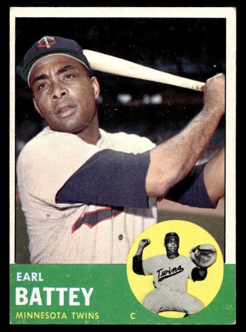 Earl Battey 1963 topps Topps