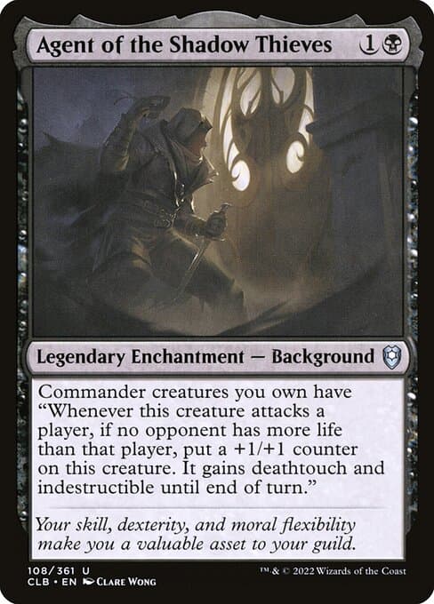 Agent of the Shadow Thieves 2022 Magic: The Gathering Commander Legends: Battle for Baldur's Gate