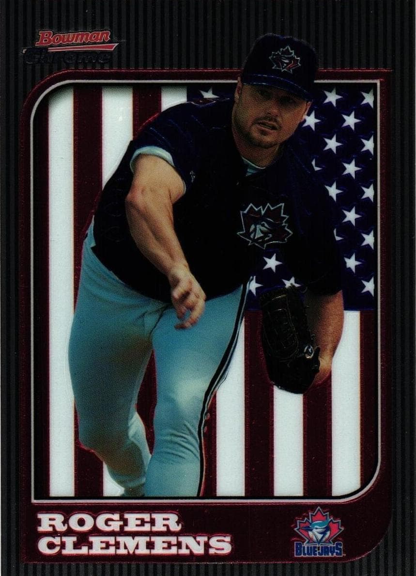 Roger Clemens 1997 bowman Chrome