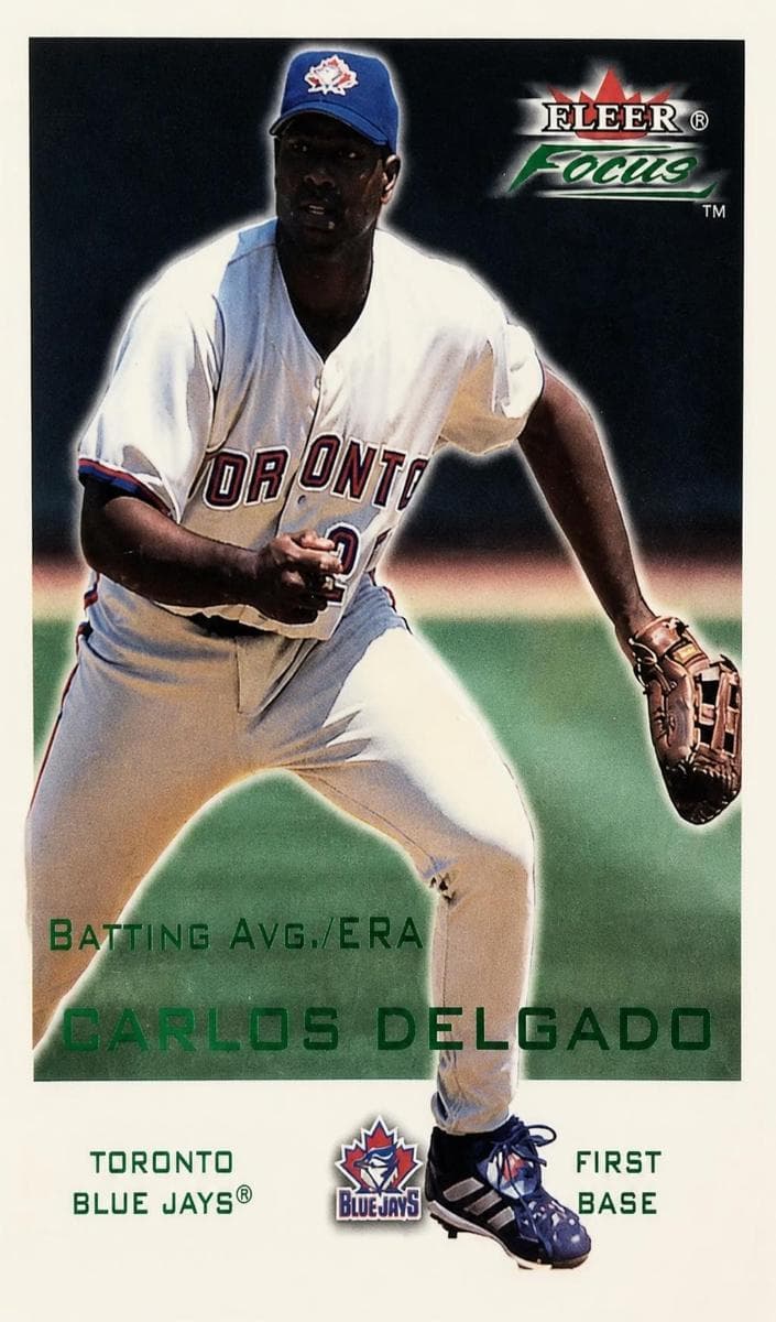Carlos Delgado 2001 fleer Fleer Focus