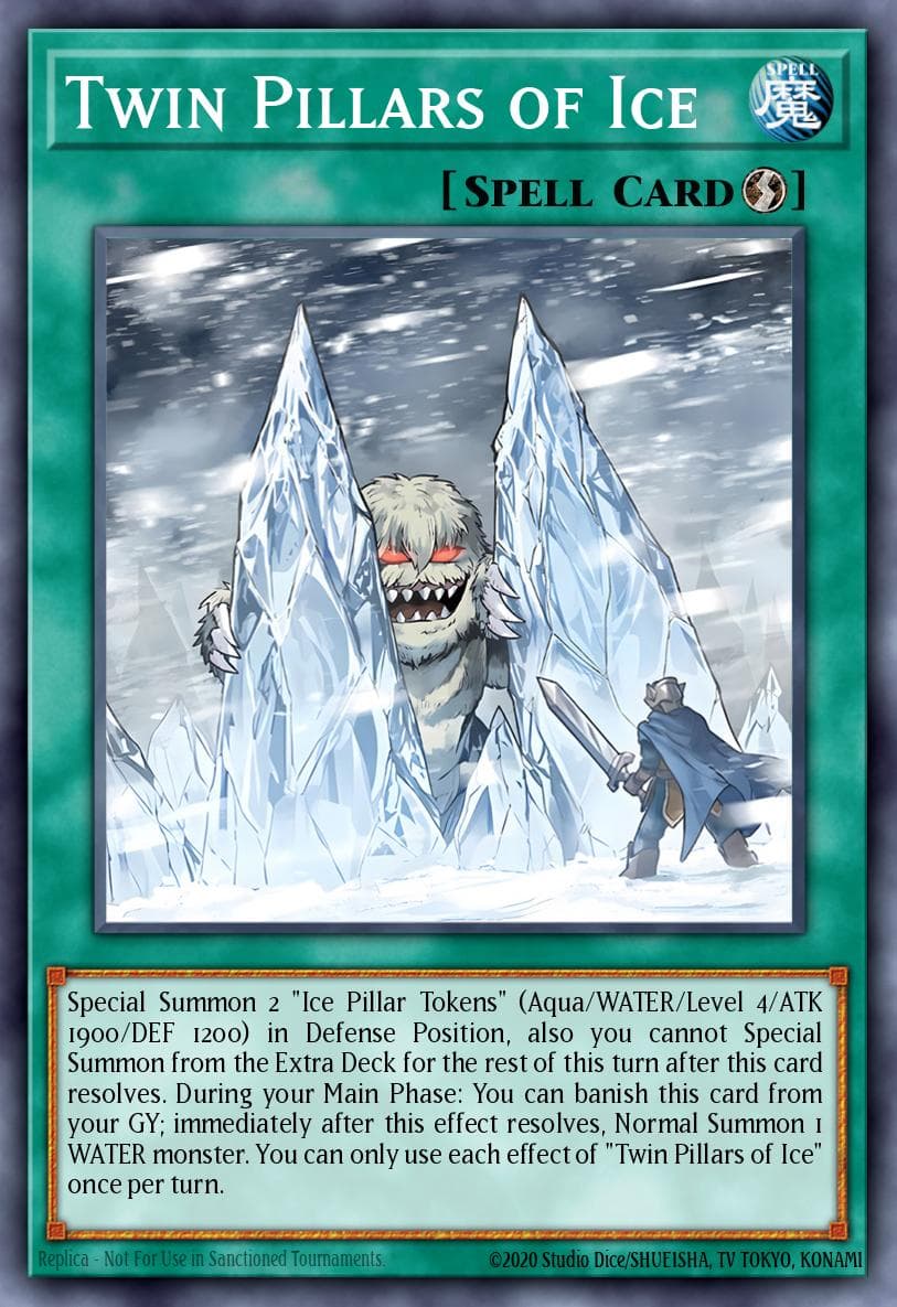 Twin Pillars of Ice #BLMM-EN032