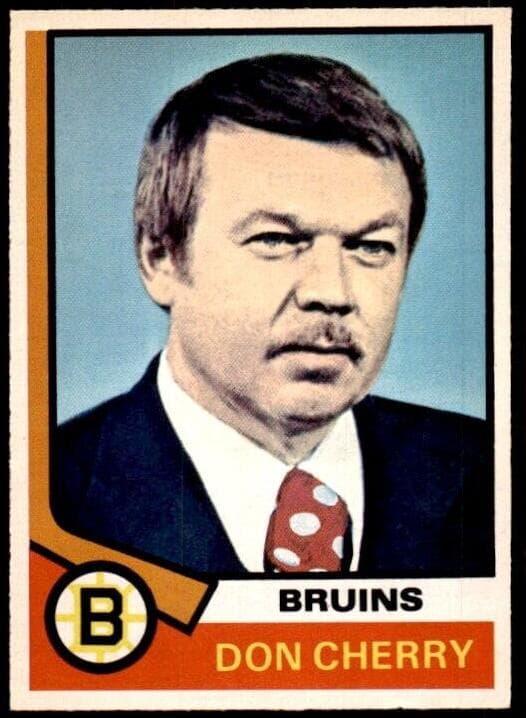 Don Cherry 1974 topps O-Pee-Chee