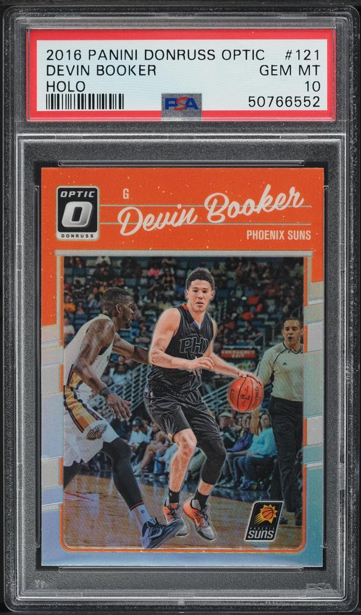 Devin Booker 2016 panini Donruss Optic