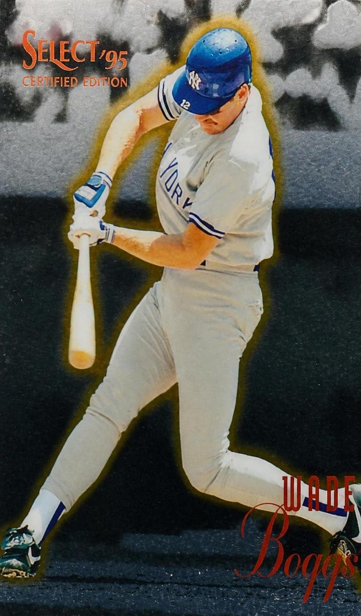 Wade Boggs 1995 panini
