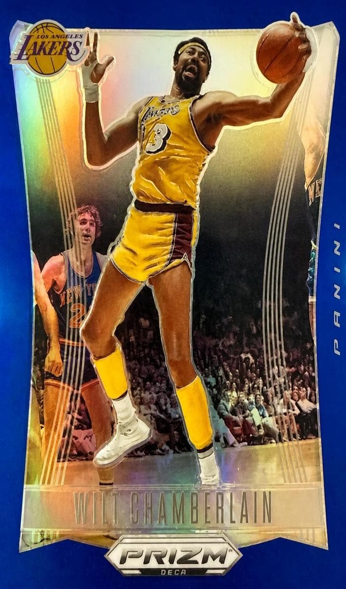 Wilt Chamberlain trading card