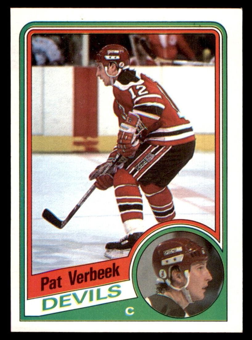 Pat Verbeek trading card