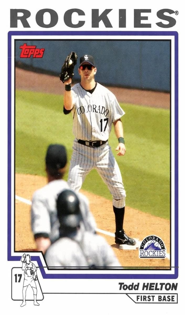 Todd Helton 2004 topps Topps Chrome