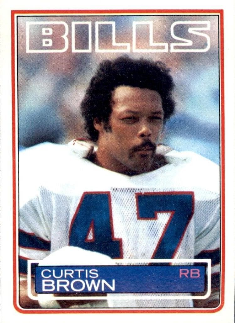 Curtis Brown trading card