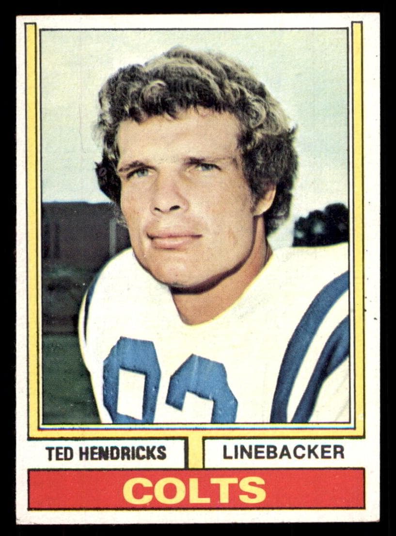 Ted Hendricks 1974 topps Topps