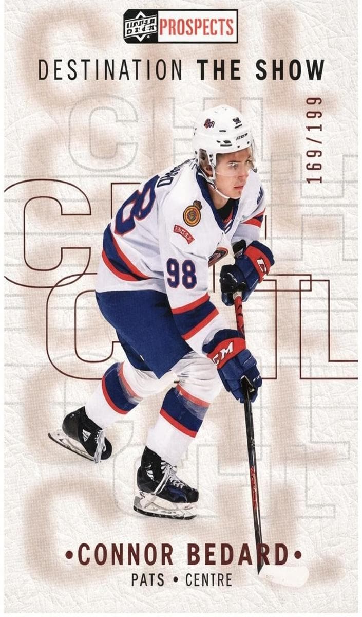 Connor Bedard 2021 upper-deck Chl