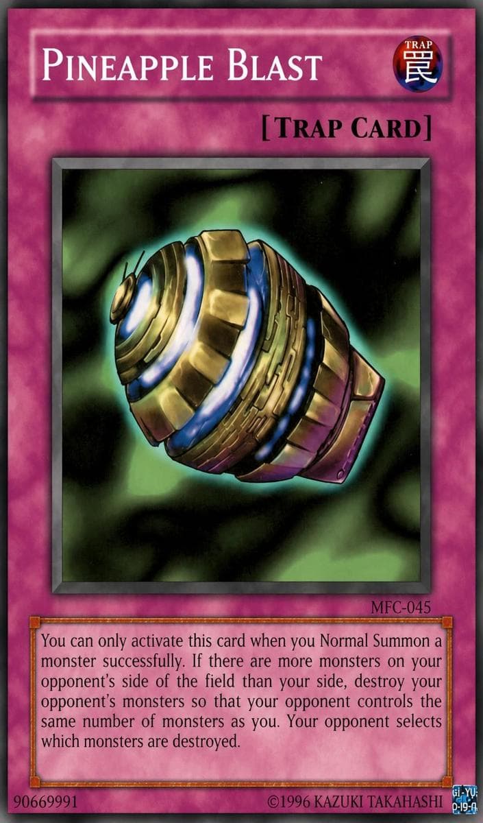 Pineapple Blast 2003 Yu-Gi-Oh! Magician's Force