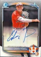 Caden Powell trading card