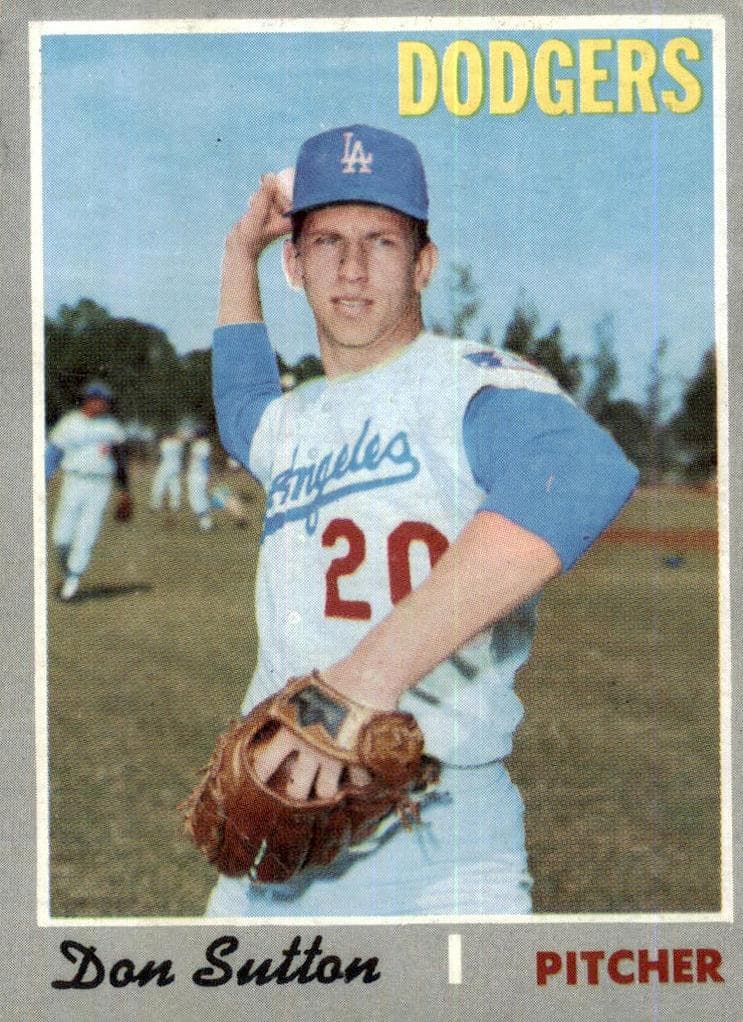Don Sutton 1970 topps Topps