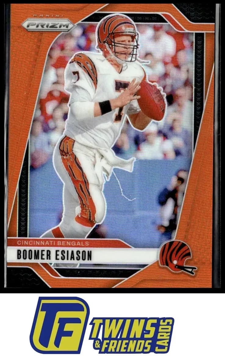 Boomer Esiason 2024 panini Prizm Football Red Wave